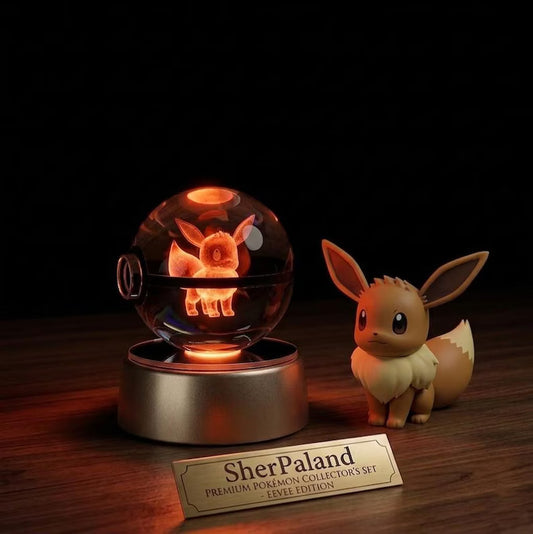 Poké Ball 3D Crystal